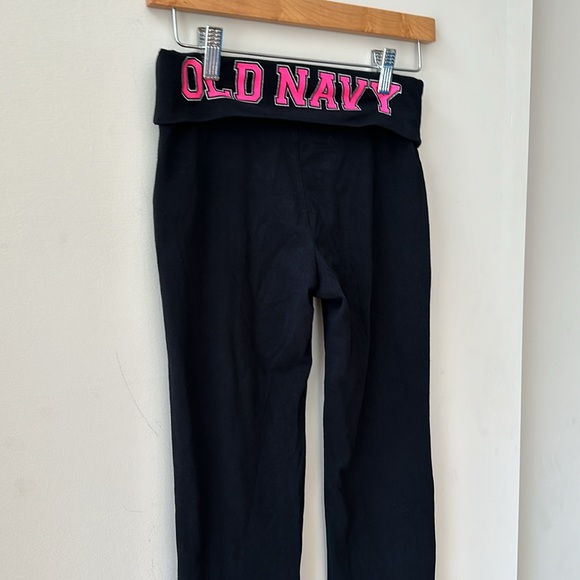 Old Navy Bootcut Black Lounging Pants Girls Size 10-12 - Picture 4 of 9